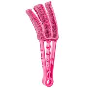 Venetian Blind Cleaner Tool Microfibre Duster 2-in-1 Window Blind Duster Cleaner Brush with Microfiber Sleeves for Air Conditioner, Car AC Vent (1)