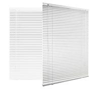 Venetian Blinds 100cm Wide Aluminum Blind For Home Kitchen Windows 25mm Slat Thermal Insulation Window Blinds Anti-UV Waterproof(Cream)