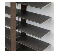 Venetian Blinds, 80W x 180H cm|31.5" Wide x 70.87" Long, Slat Width 50mm, Thickness 3mm, Selected Solid Wood, Wide Cloth Tape, Pull Cord, Suitable for Home & Office