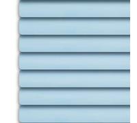 Venetian Blinds Aluminium Metal Slat Home Office Blind Thin Slats Kitchen Blinds Blackout Shutters Child Safe Home Office,Customisable Light Blue (155×210cm)
