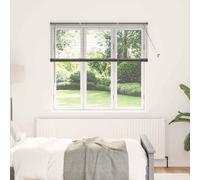Venetian Blinds Dark Grey 140x130cm Aluminium Modern Indoor Privacy UV Sl it