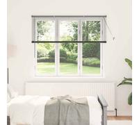 vidaXL Venetian Blinds Manual Dark Grey 130 x 155 cm Aluminium