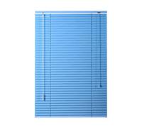 Venetian Blinds for Windows,Metal Aluminium Venetian Blinds Blue 50cm 80cm 100cm 115cm 120cm 150cm Wide,Blackout/Heat Insulation Shutters,Indoor Outdoor Horizontal Blinds,W×H-90×110cm(35*43in)