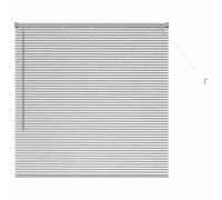 Venetian Blinds Height Adjustable Manual Aluminium Window Treatments vidaXL