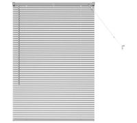 vidaXL Venetian Blinds Height Adjustable Black 130 x 95 cm Aluminium