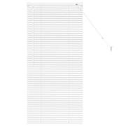 vidaXL Venetian Blinds Height Adjustable White 130 x 60 cm Aluminium