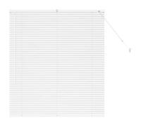 Venetian Blinds Height Adjustable Manual Aluminium Window Treatments vidaXL