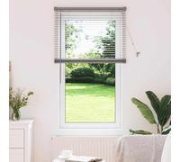 vidaXL Venetian Blinds Height Adjustable Silver 130 x 75 cm Aluminium