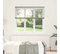 vidaXL Venetian Blinds Height Adjustable Silver 130 x 140 cm Aluminium