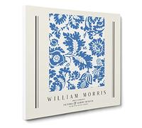 Venetian Pattern By William Morris Canvas Print | Gallery Wrapped 30mm Frame Wall Art | 14x14 inches | Ready to Hang | Classic Abstract Picture | Living Room Bedroom Lounge Office