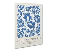 Venetian Pattern By William Morris Canvas Print | Gallery Wrapped 30mm Frame Wall Art | 30x20 inches | Ready to Hang | Classic Abstract Picture | Living Room Bedroom Lounge Office