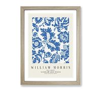 Venetian Pattern By William Morris Classic Painting Framed Wall Art Print, Ready to Hang Picture for Living Room Bedroom Home Office Décor, Oak A2 (64 x 46 cm)