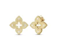 Venetian Princess 18ct Yellow Gold 0.10ct Diamond Stud Earrings