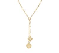 Venetian Princess 18ct Yellow Gold 0.22ct Diamond Pendant Necklace