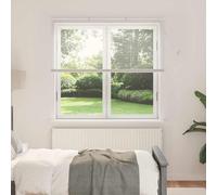 Venetian Venetian Blind, Adjustable, White, 150 x 150 cm, PVC, Durable, for Office and Home Office, Privacy Screen