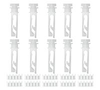 venetians Curtain Accessory - Smooth Head Rail Clip, Commercial Residential Space Hardware, Fixing Kit | Dormitory Interior Design Maintenance Piece Professional Utility Fitting Solution Hooks Set