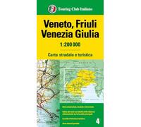 Veneto / Friuli Venice / Giulia (4) (Carta stradale e turistica)