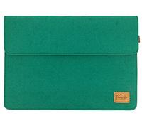 Venetto Sleeve for 15.6 Inch Laptop Ultrabook Protective Case for 15" Notebook Felt Bag for Acer Aspire, Asus, HP, MSI, Lenovo, Microsoft Surface (Deep Green)