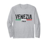 Venezia Italia Souvenir Venice Italy Flag Reminder Men Women Long Sleeve T-Shirt