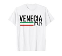 Venezia Italia Souvenir Venice Italy Flag Reminder Men Women T-Shirt