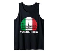 Venezia Italia Souvenir Venice Italy Flag Reminder Men Women Tank Top