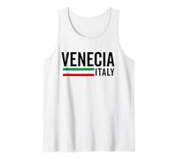 Venezia Italia Souvenir Venice Italy Flag Reminder Men Women Tank Top
