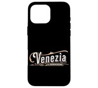Venezia La Serenissima Vintage Venice Case for iPhone 16 Pro Max