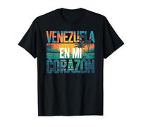 Venezuela en mi Corazón Proud Venezuelan Roots Latino T-Shirt