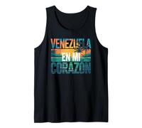 Venezuela en mi Corazón Proud Venezuelan Roots Latino Tank Top