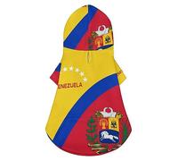 Venezuela Flag Dog Hoodie Luxury Dog Clothes Winter Dog Jacket Pet Clothes Hoodie French Bulldog Teddy Pug Puppy Clothes 2XL