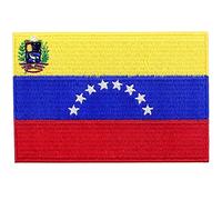 Venezuela Flag Patch Embroidered Applique Iron On Sew On Romanian National Emblem