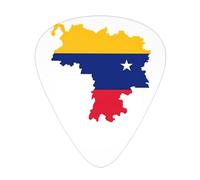 Venezuela Flag Print 12pcs Guitar Cubes for Guitar and Ukulele, Unique Guitar Gift