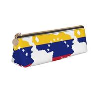Venezuela Flag Print Students Supplies Higher Capacity Pencil Pouch Pen Case School Travel Office Desk