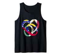 Venezuela Flag Wedding Anniversary Engagement Mexico Tank Top