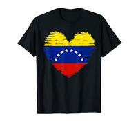 Venezuela Heart Outfit - Venezuela Heart Flag - Venezuela T-Shirt