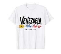 Venezuela in Every Beat Music Heritage Pride T-Shirt