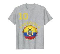Venezuela - La Vinotinto Team Soccer Design for Venezuelans T-Shirt, Men, Heather Grey, Medium