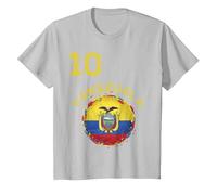 Venezuela - La Vinotinto Team Soccer Design for Venezuelans T-Shirt, Youth, Silver Grey, 2T