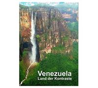 Venezuela - land of contrasts UK-Version (Wall Calendar 2026 DIN A3 Portrait), CALVENDO 12 Month Wall Calendar