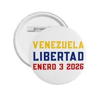 Venezuela Libertad Enero 3 2026 pins Freedom Democracy Metal Pin Badge 1 Pcs