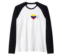 Venezuela Libre Flag Pride Bandera Venezolana Camiseta Root Raglan Baseball Tee