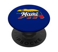Venezuela Mami Flag Bear PopSockets Adhesive PopGrip