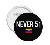 Venezuela Never 51st State Pins Button Badges Pin For Clothes Backpack Hat Brooch