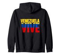 Venezuela Vive Heritage, Strength and Hope Zip Hoodie