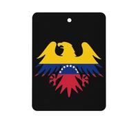 Venezuelan Ea-gles Flag Car Air Freshener Aromatherapy Tablets Hanging Scented Cards for Rooms Bathrooms Wardrobe Square