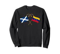Venezuelan Heritage Venezuela Scotland Flag Venezuelan Flag Sweatshirt