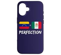 Venezuelan Plus Mexican Perfection Heritage Flag Case for iPhone 16