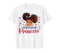 Venezuelan Princess Venezuela for Black Girls Kids T-Shirt