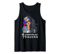 Venezuelana Woman Products Flag Uniform Princess Venezuela Tank Top