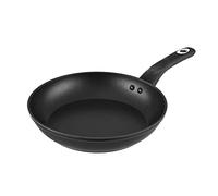 Venga! 20 cm Frying Pan, Non-Stick Coated, Dishwasher Safe, Turbo Induction Bottom, Soft-Touch Ergonomic Handle, Black/Silver, VG PAN 3000